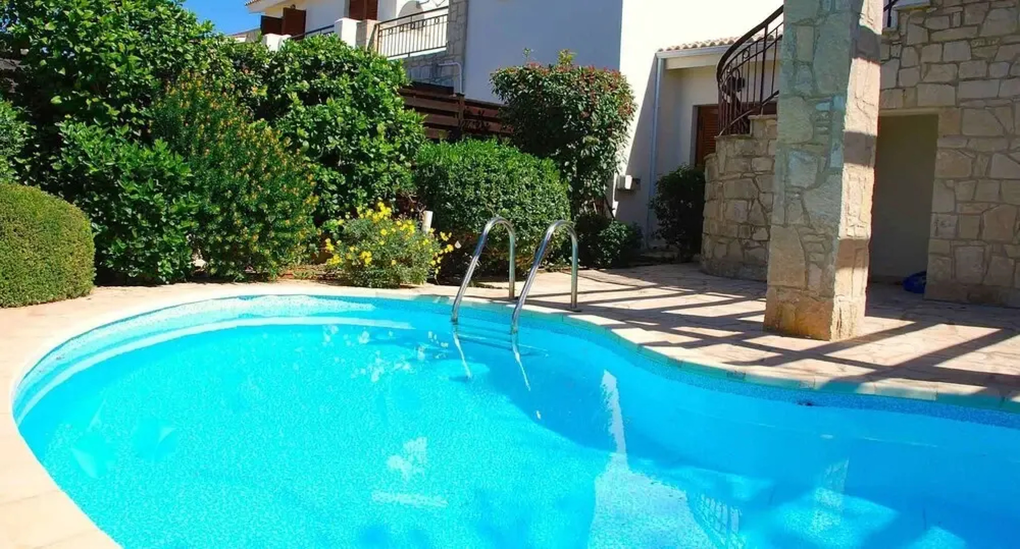 3 bedroom Villa Omodos HG14 with private kidney pool and roof terrace with golf views, Hestiades Greens on Aphrodite Hills Resort
