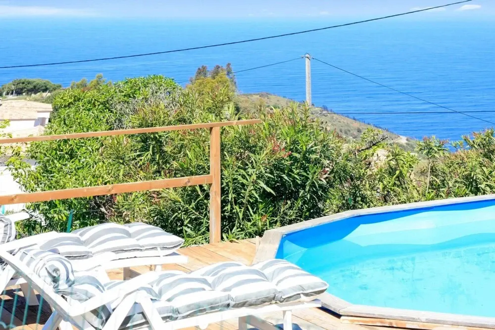 House With 5 Bedrooms in Calcatoggio, With Wonderful sea View, Private