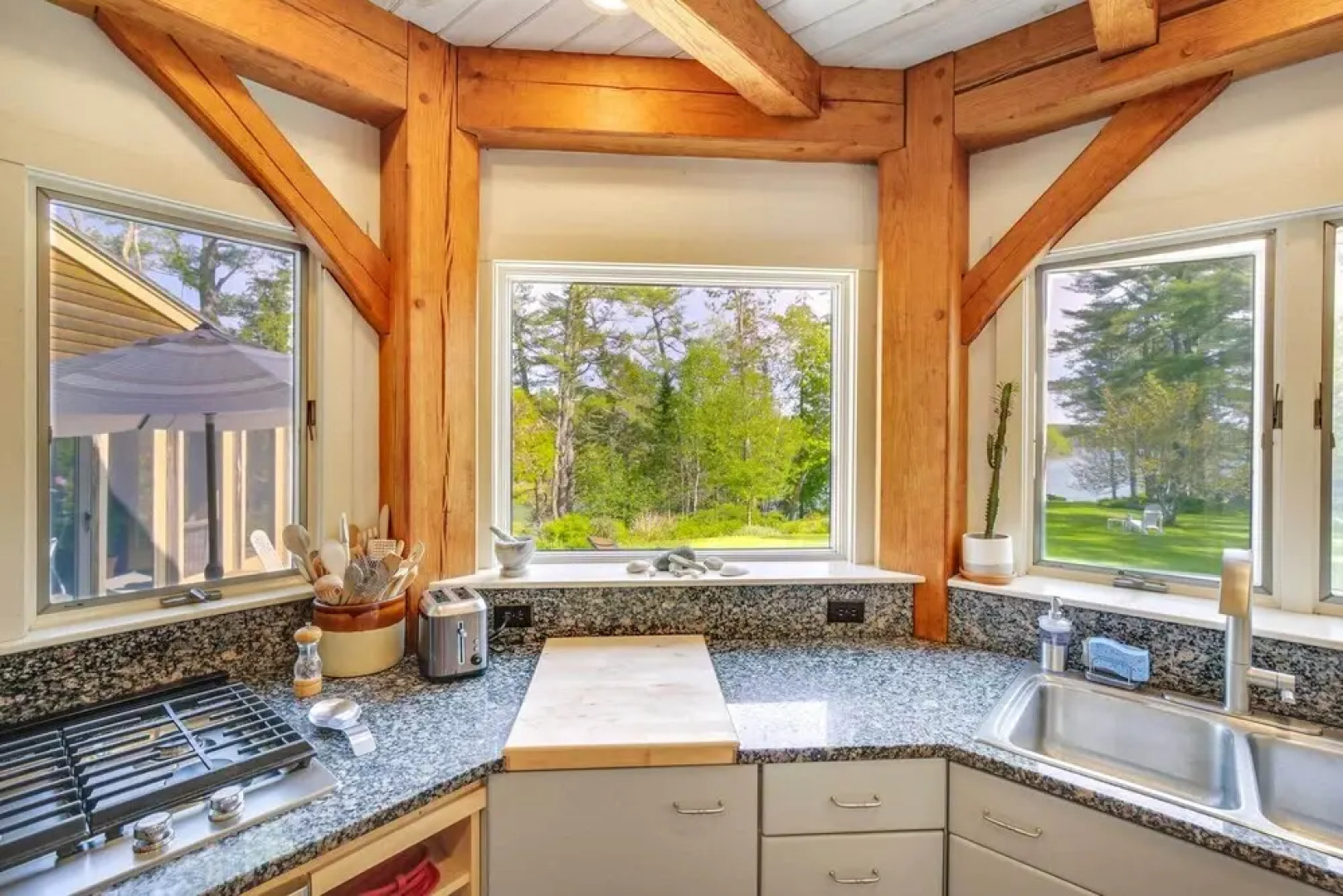 Waterfront West Bath Rental w/ Screened-in Porch!