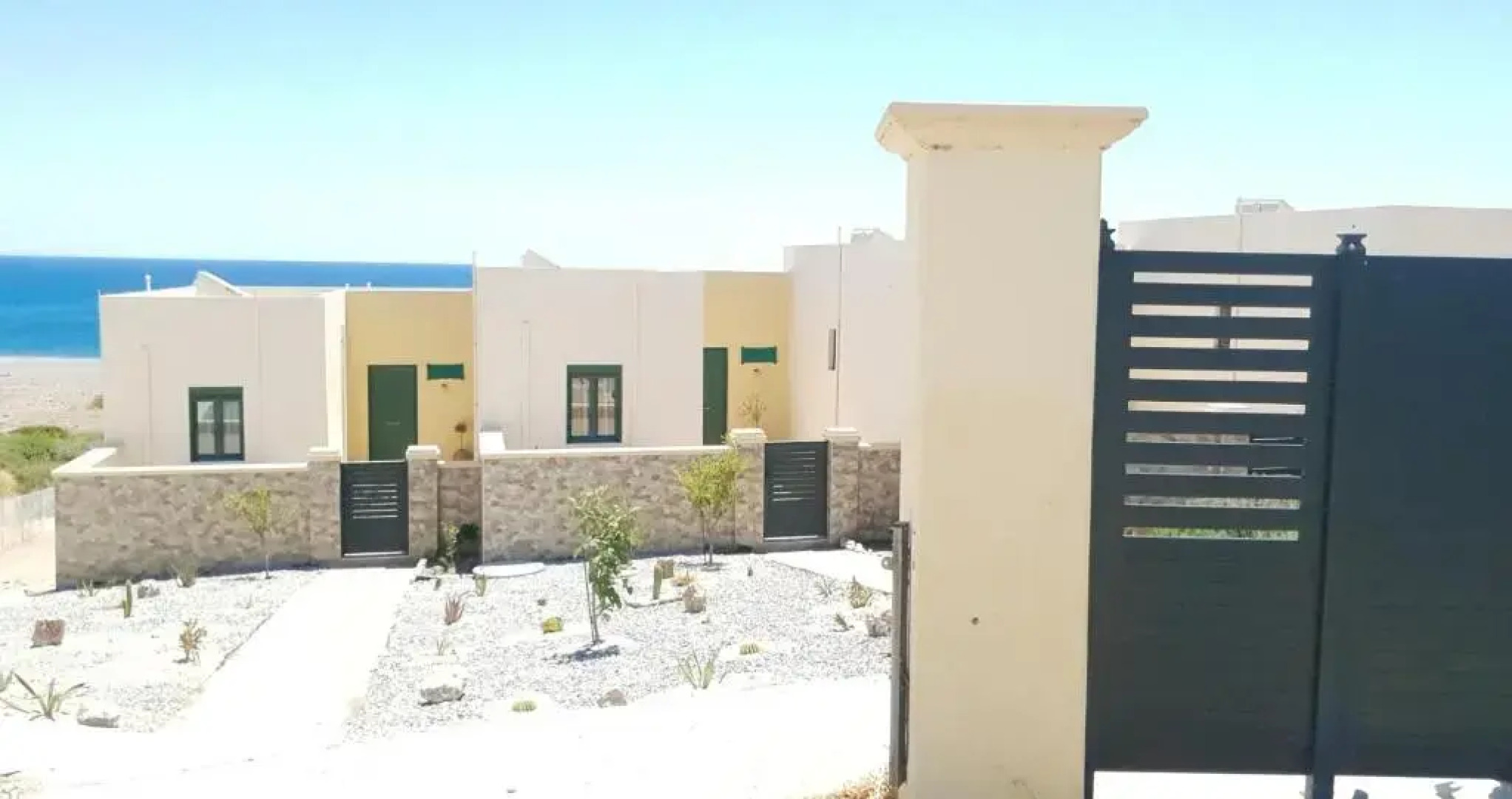 Mare Blu 1 on the beach