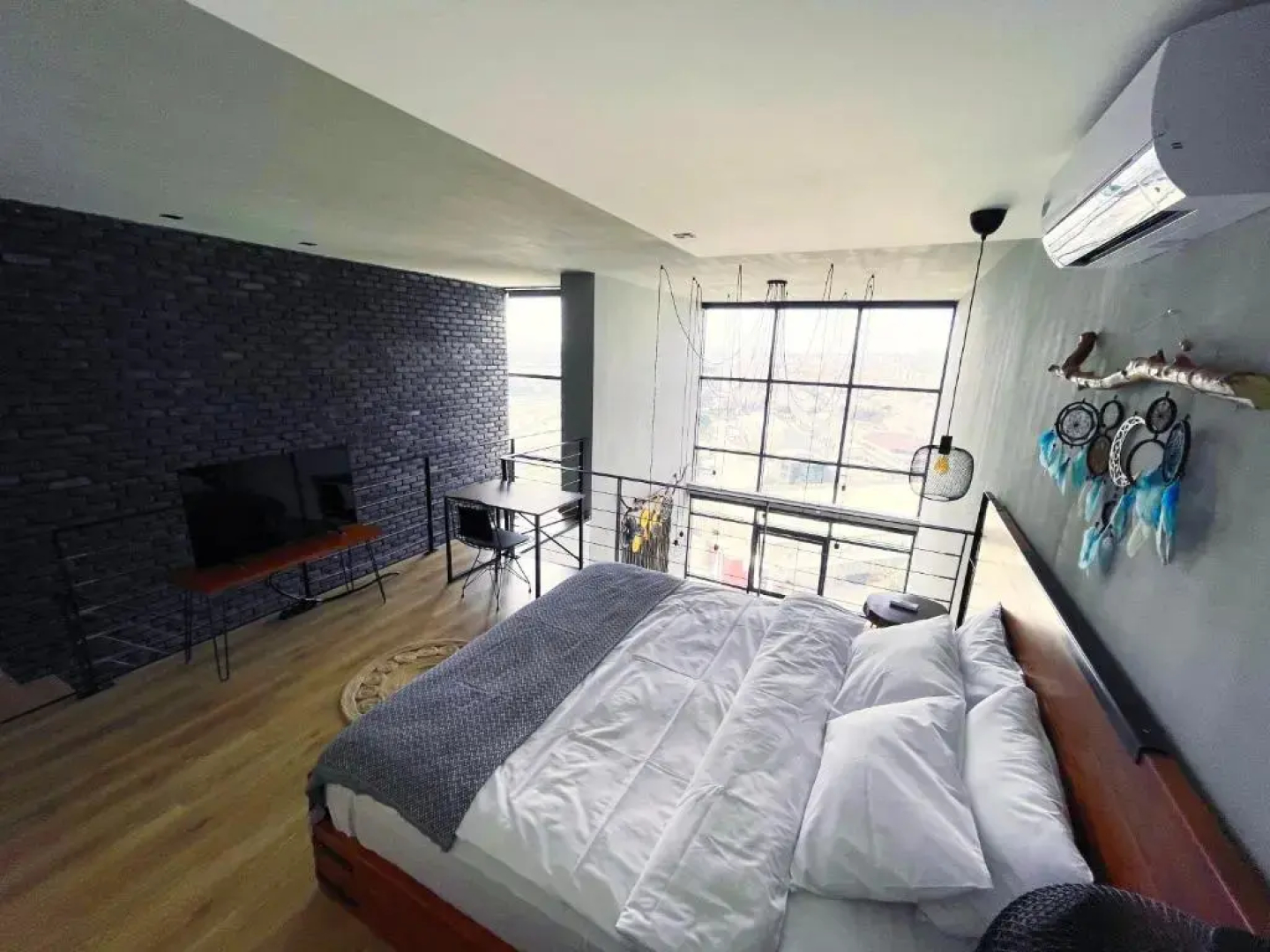 Next to the metro station 13th floor Luxury Loft apartment in Nilüfer Bursa