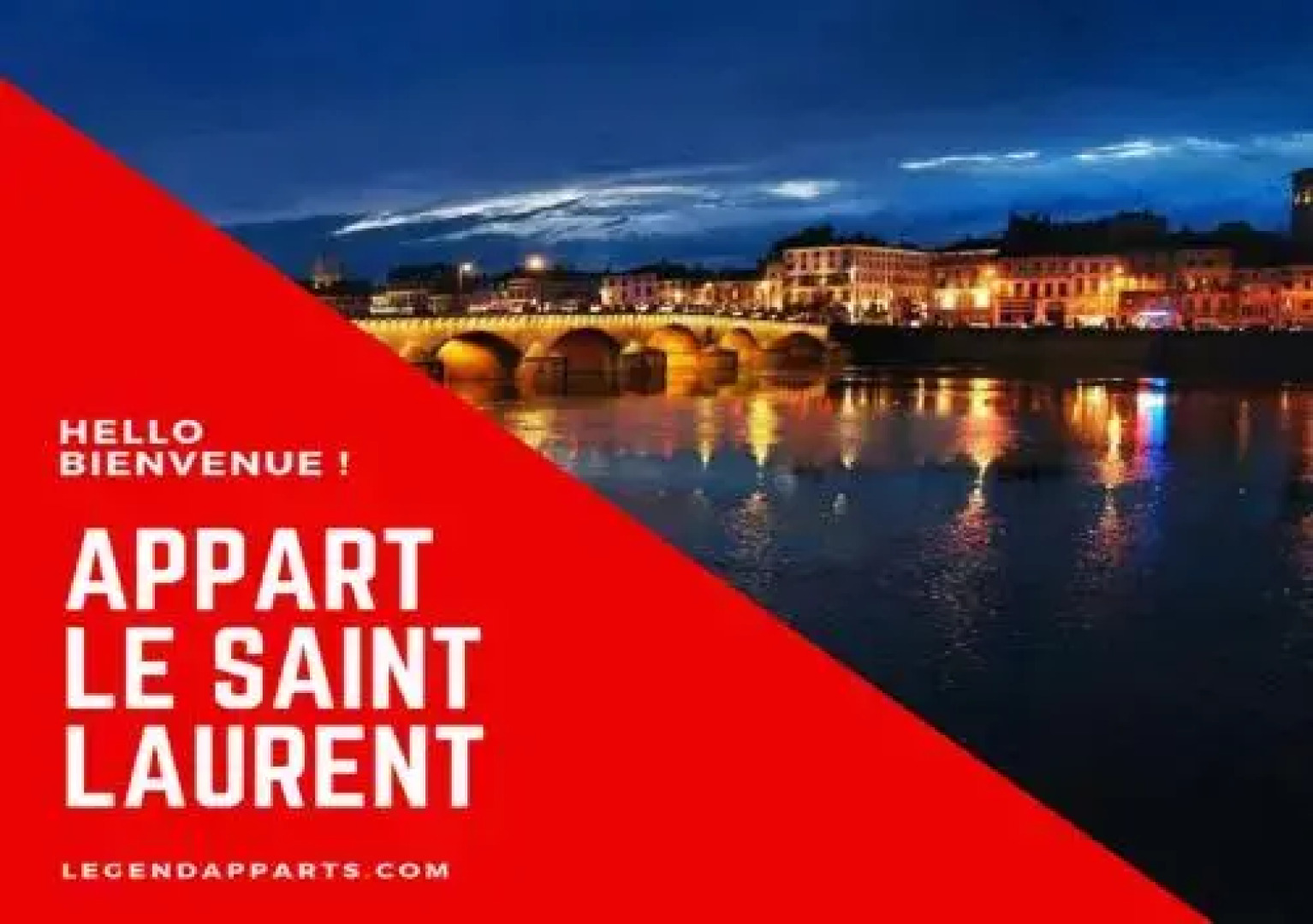 LEGEND- Le St Laurent Parking Wifi Cosy