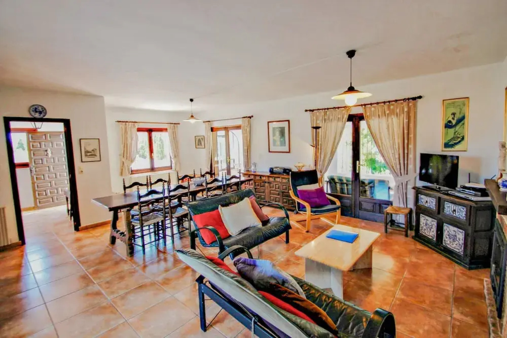 Flandes - traditionally furnished detached villa with peaceful surroundings in Benissa