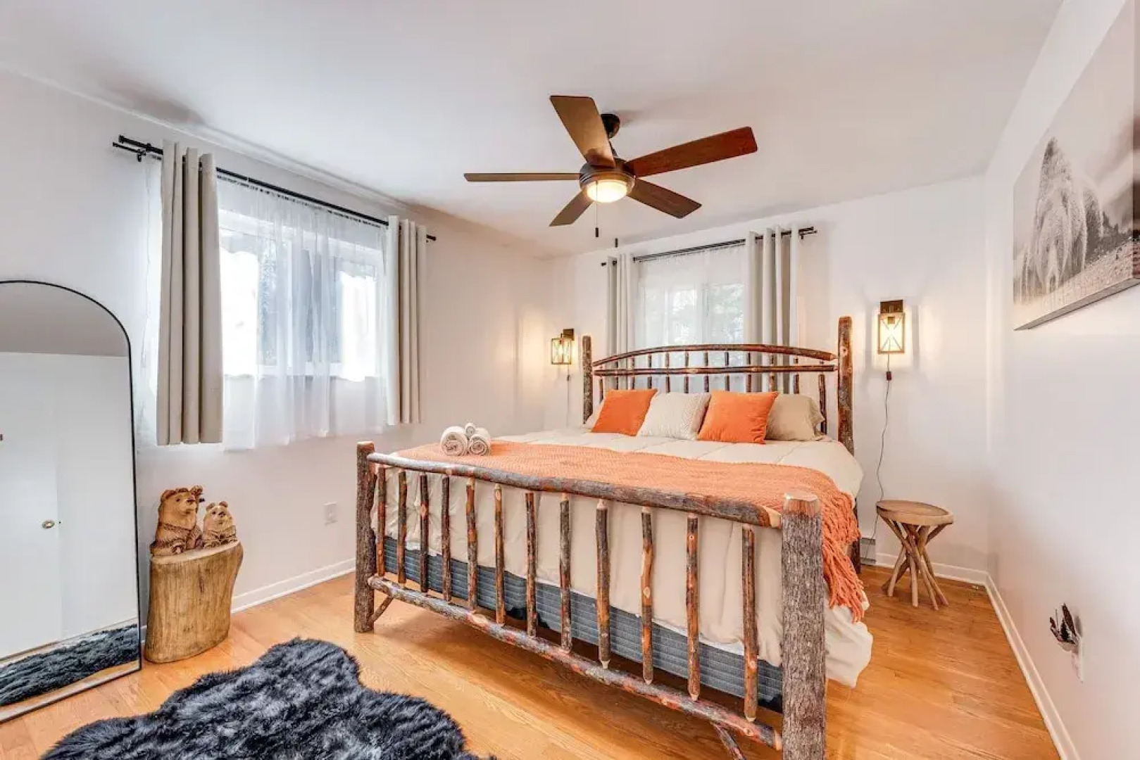 Game Room & Fire Pit: Chic Pocono Pines Home!