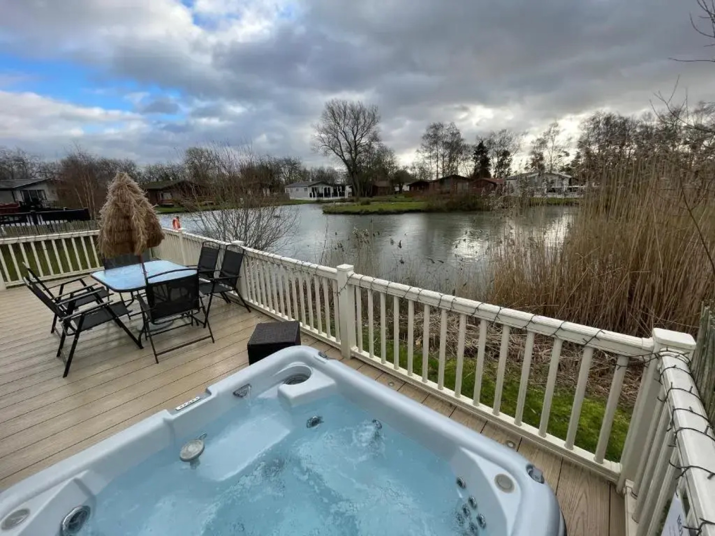 Luxury Lakeside Lodge L2 with Hot tub situated at Tattershall Lakes Country Park