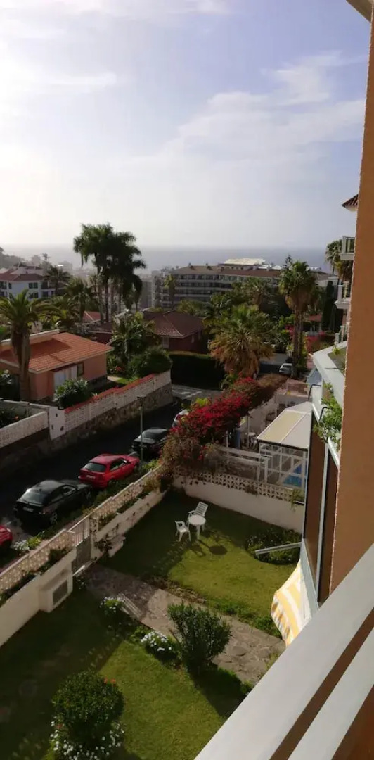 Studio in Puerto de la Cruz, With Wonderful sea View, Furnished Balcony and Wifi Near the Beach