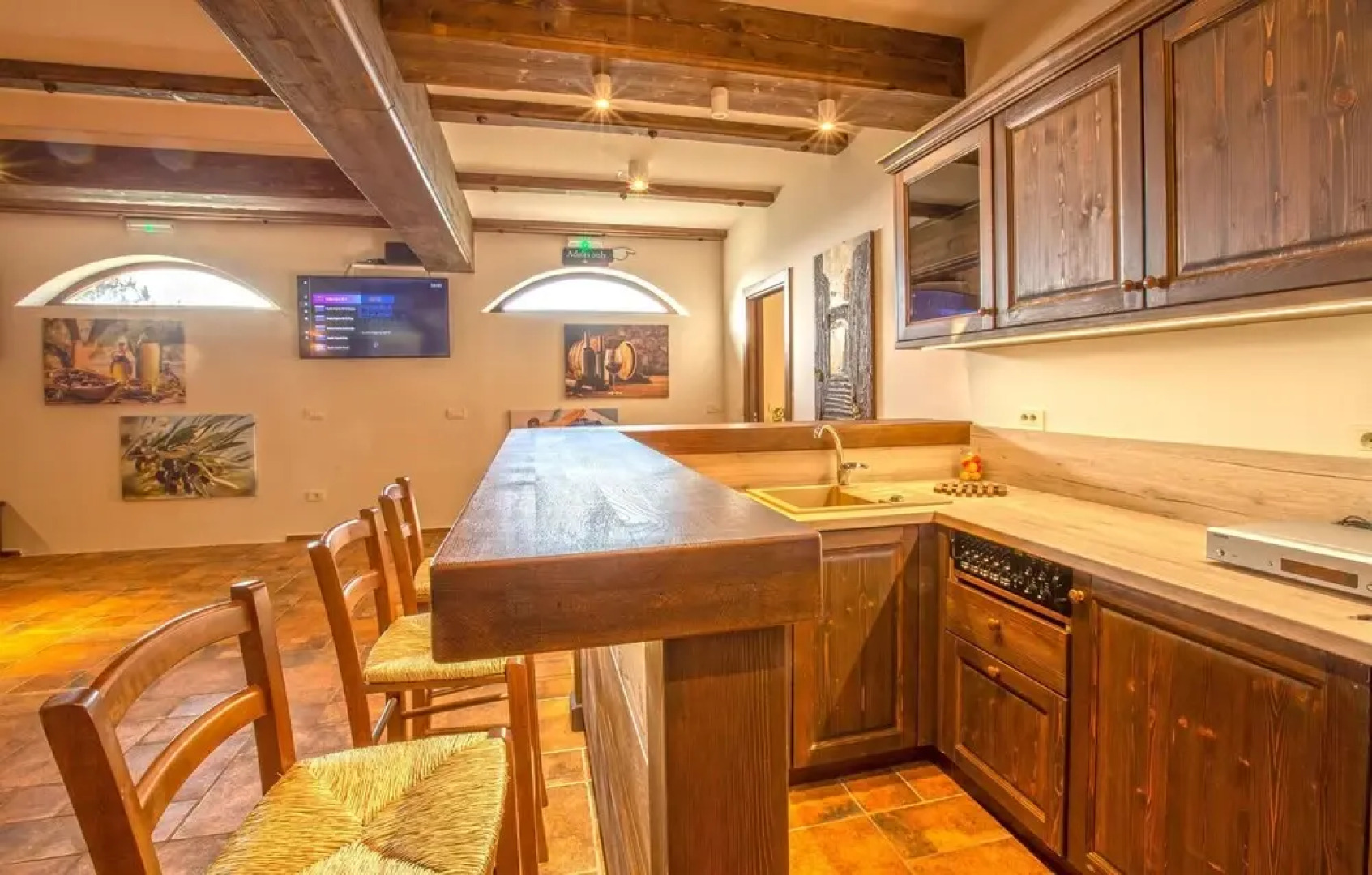 Awesome Home in Gracisce With Outdoor Swimming Pool, Sauna and 6 Bedrooms