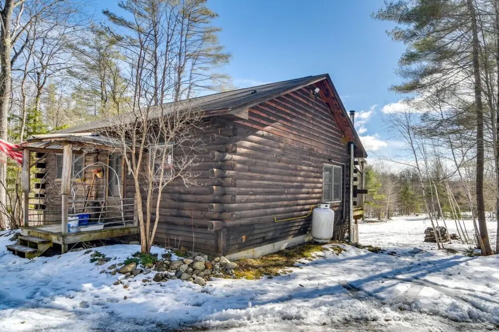 Private Bethel Cabin w/ Covered Deck: 5 Mi to Town