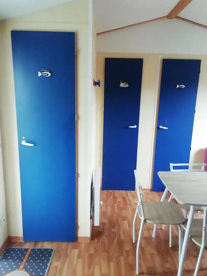 Bungalow with 3 Bedrooms in Saint-Hilaire-De-Riez, with Shared Pool - 6 Km From the Beach