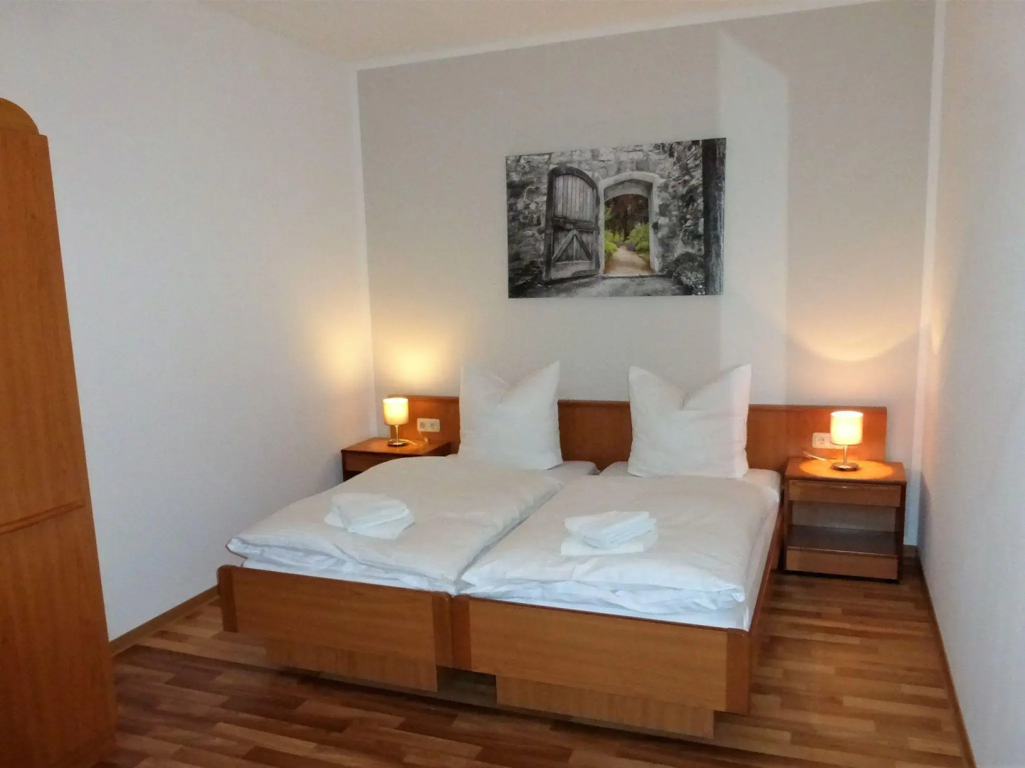 Geraeumige Ferienwohnung mit Terrasse in Kluetz