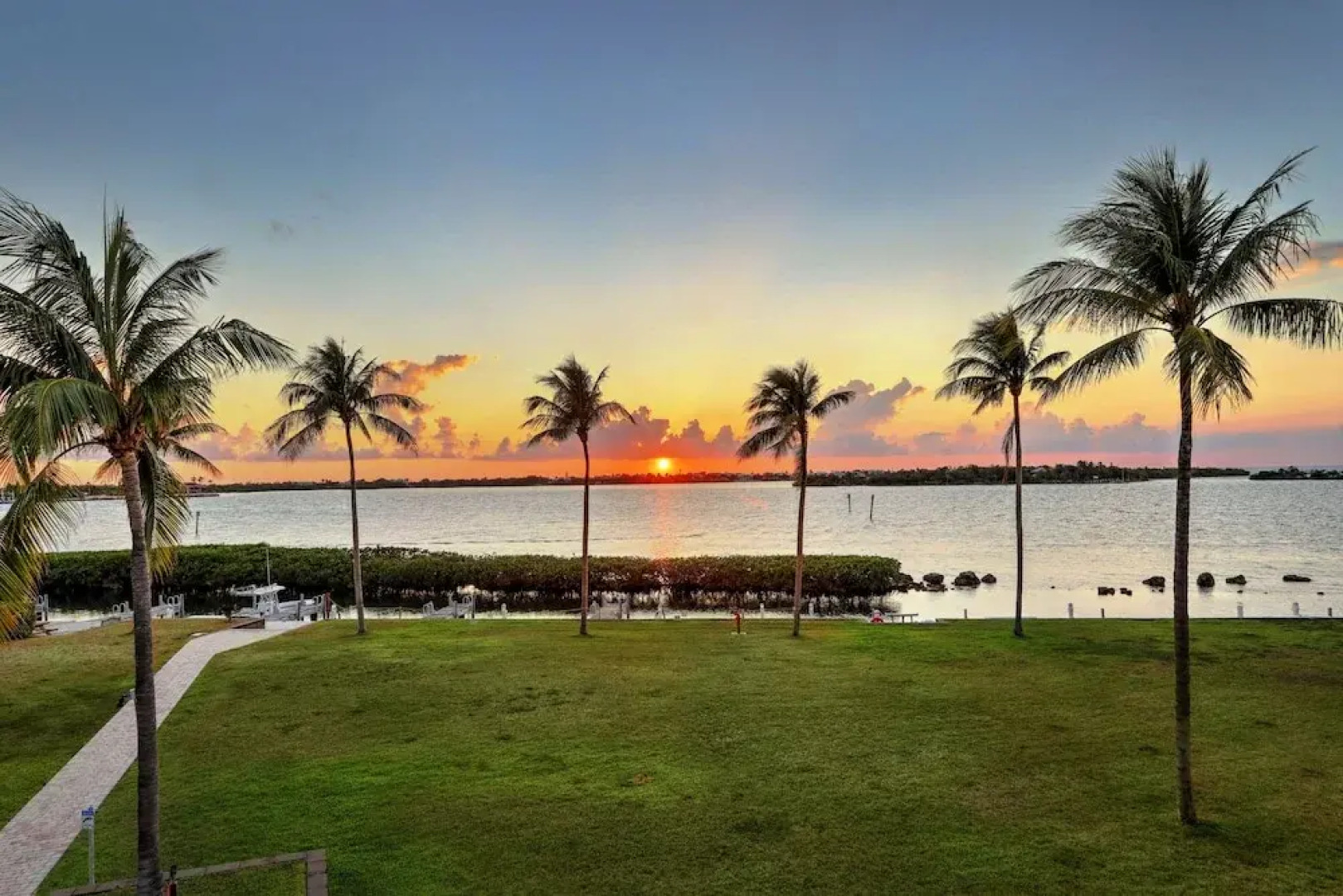 Waterfront Luxury Villa With Sunset Views And Boat Slip 3 Bedroom Townhouse by RedAwning