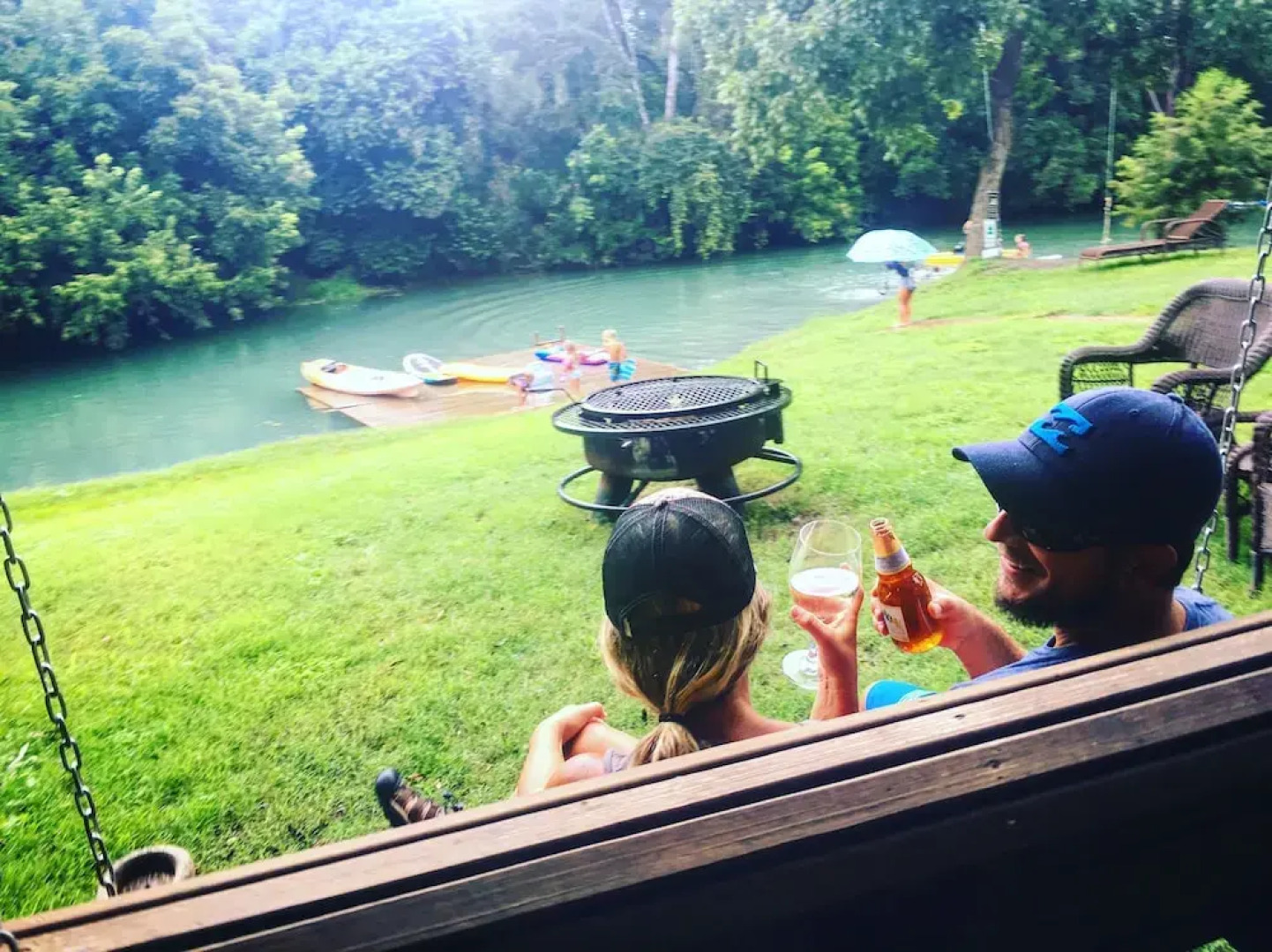 Geronimo Creek Retreat Glamping Cabin #2 - Campsite