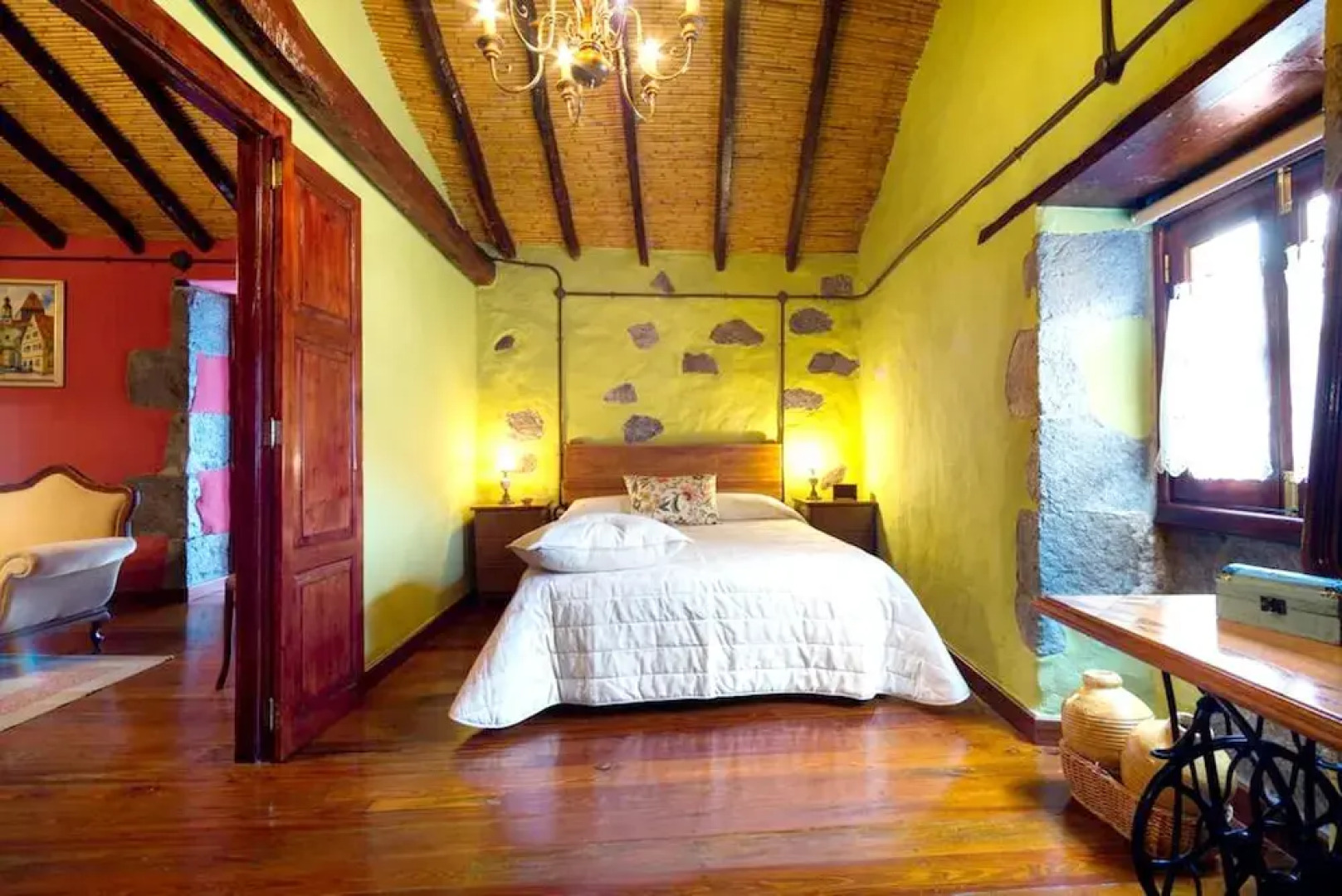 House With 6 Bedrooms In Firgas With Wonderful Mountain View Terrace And Wifi