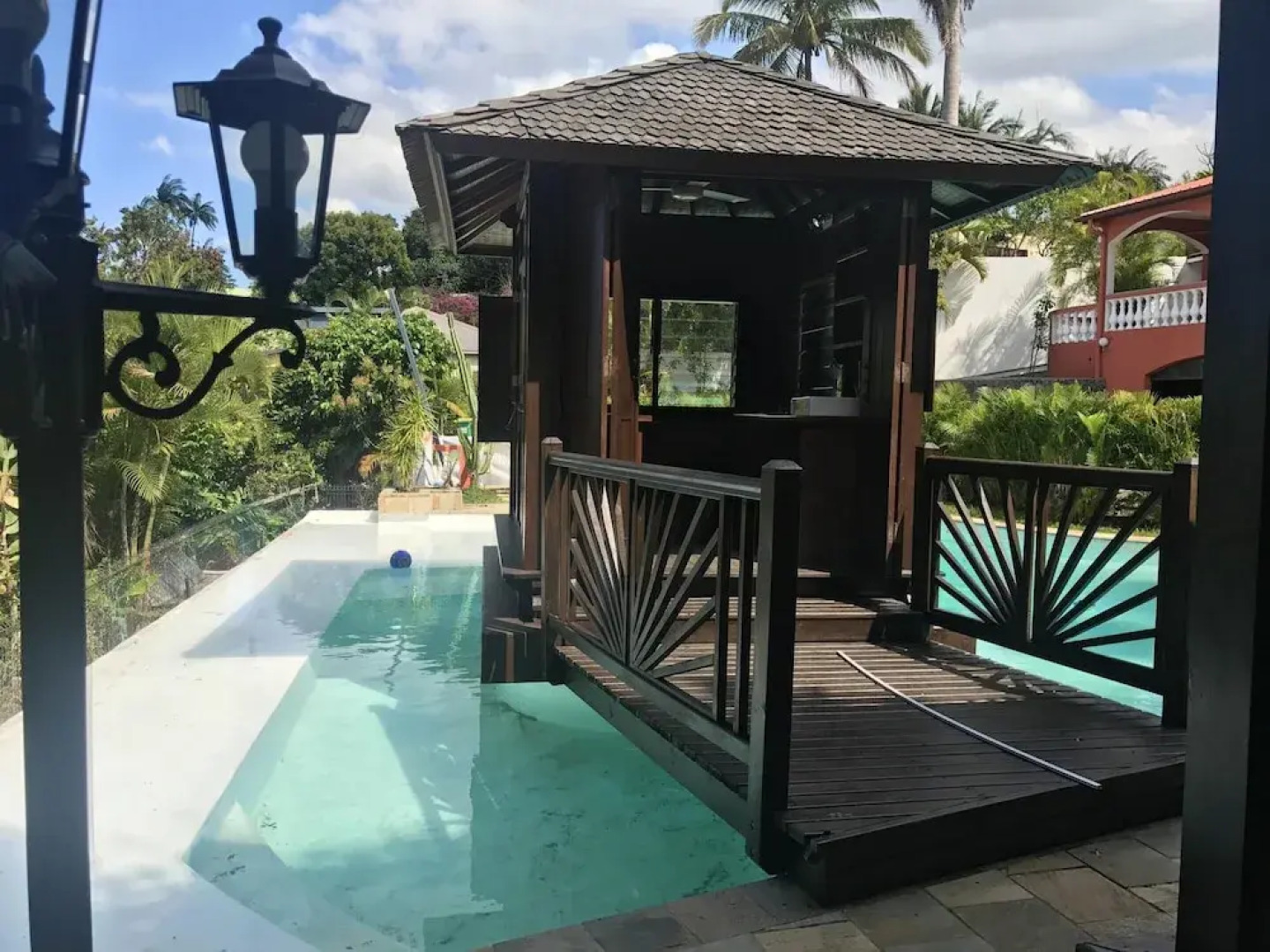 Bungalow With one Bedroom in Ruisseau, With Wonderful sea View, Pool A