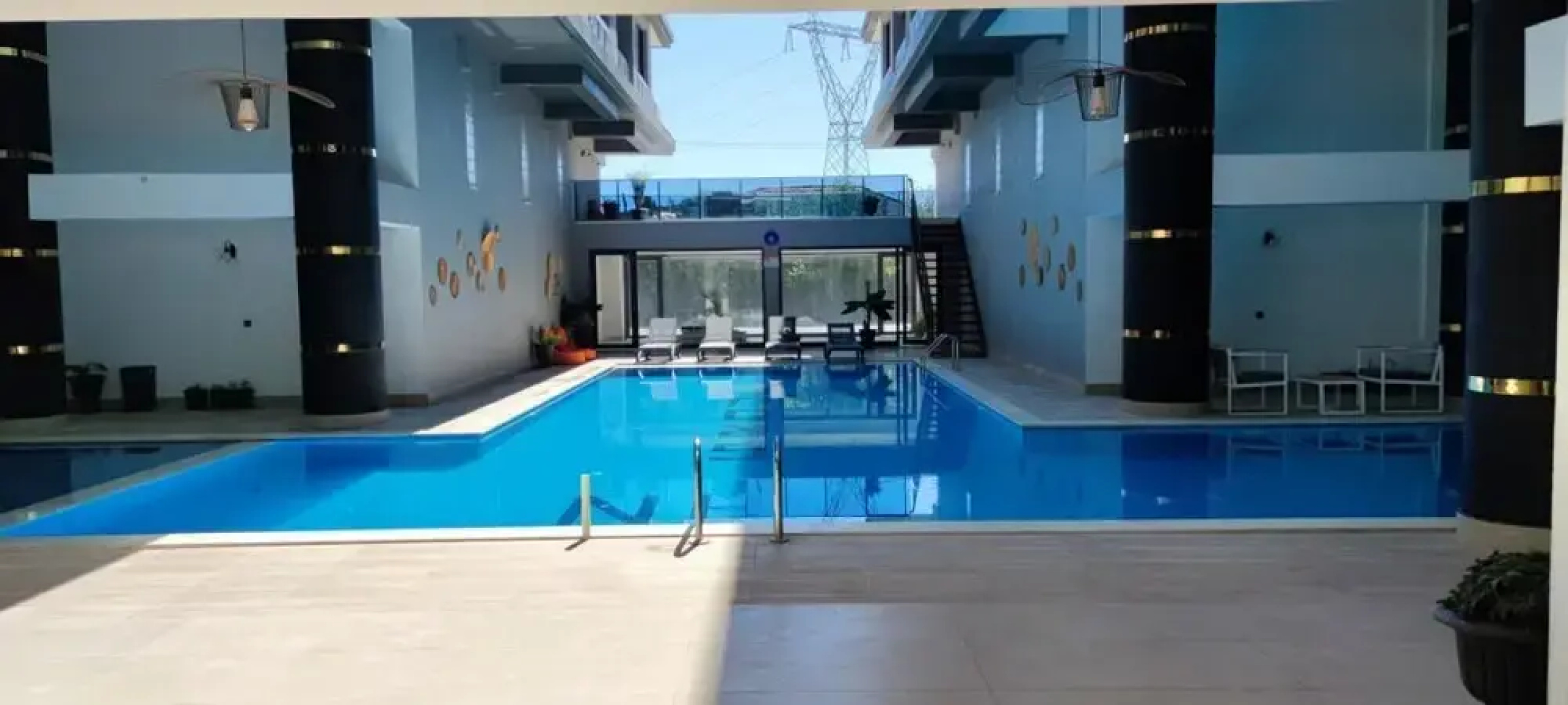 Flat With Shared Pool and Balcony in Dalaman