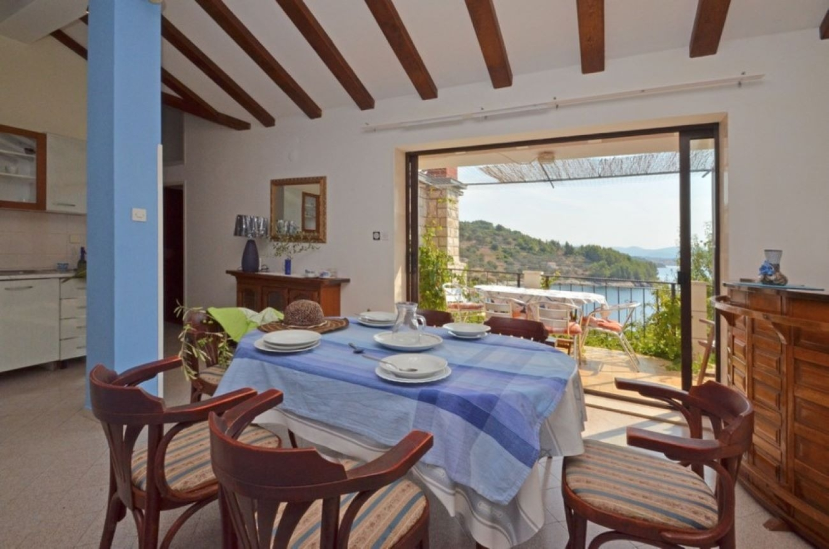 Holiday house Niso - with pool Cove Mikulina luka (Vela Luka), Island Korcula