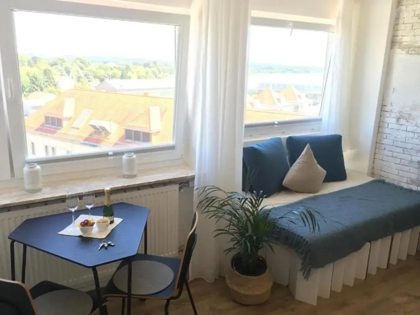 Liebevoll renoviertes Apartment mit Panoramablick
