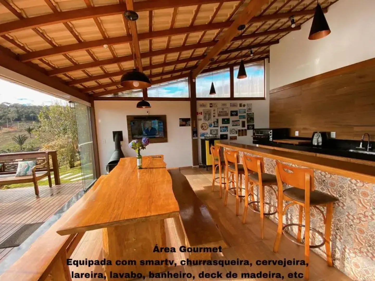 Casa de Campo no Caravaggio ao lado da Cervejaria Três Santas