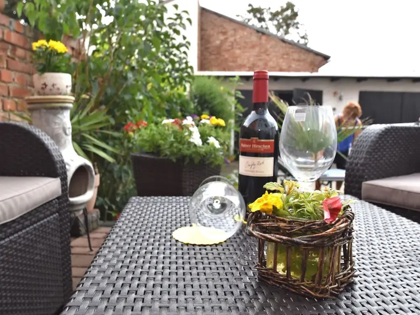 Apartment in Ilmenau With Garden, Terrace, Bbq, Deckchairs