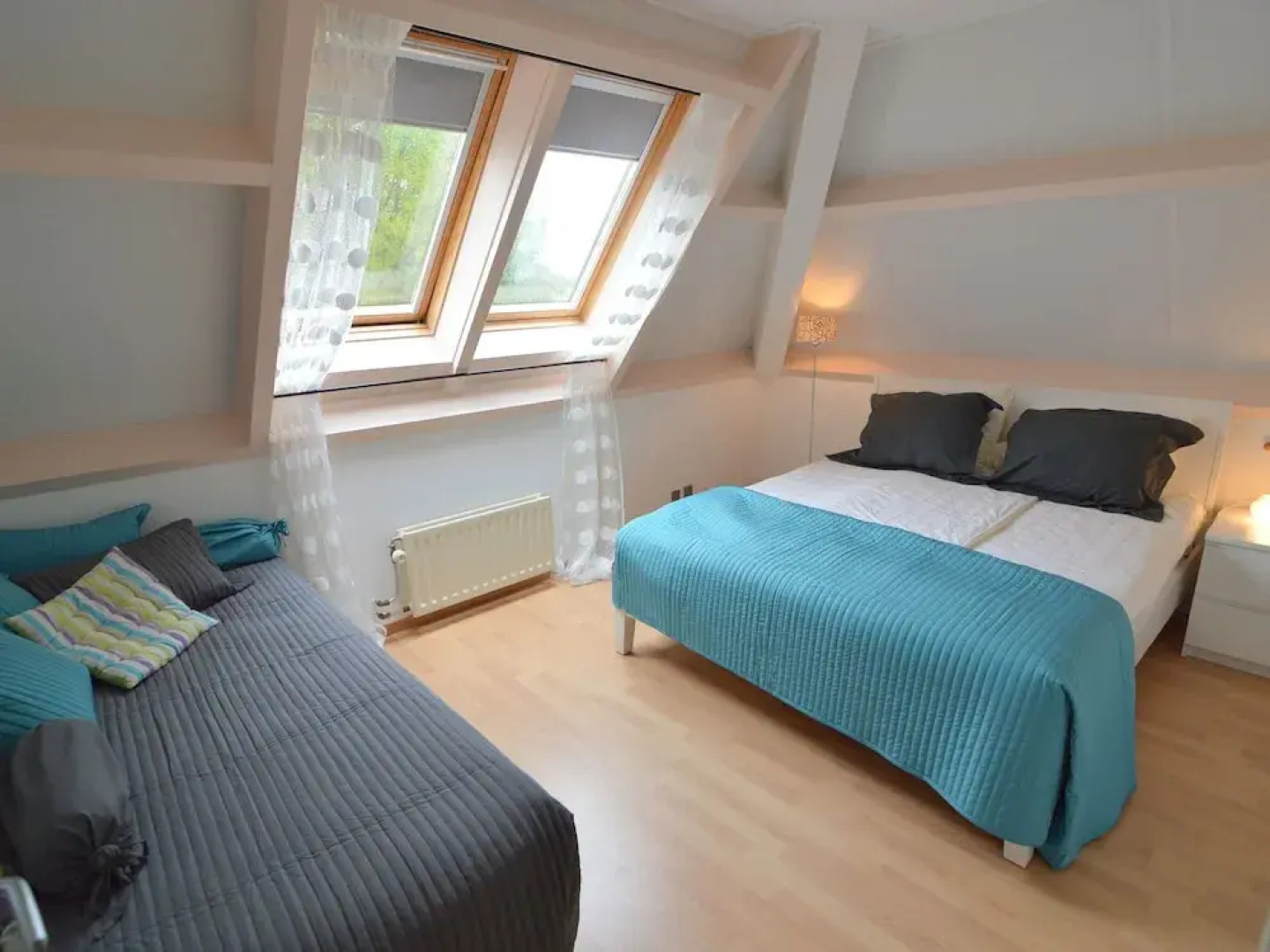 Lavishly Appointed Group Accommodation in a Quiet Location With Distant Views and a Swimming Pond