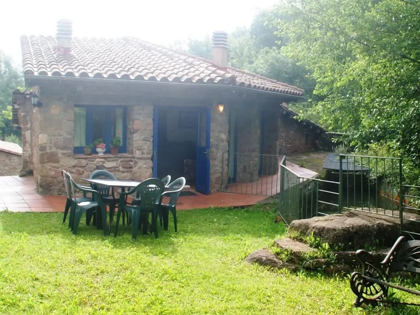 Quaint Holiday Home in Riudaura With Shared Pool