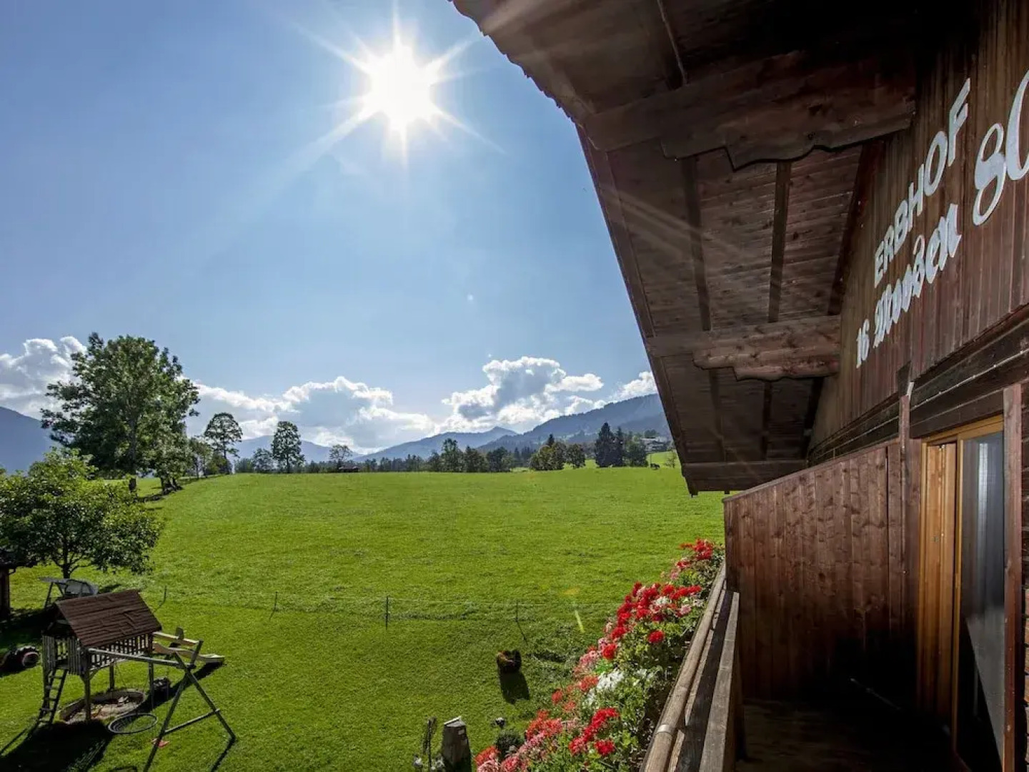 Wooden Apartment With Mountain View