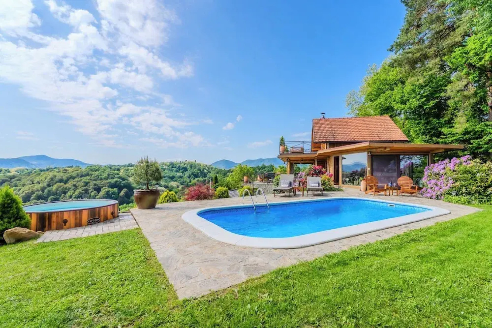 Castle View Haven With Wellness And Pool