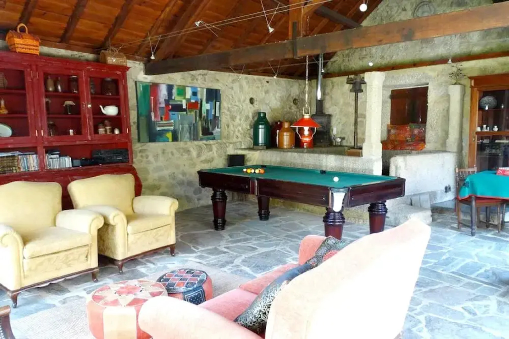 House With 3 Bedrooms in Vouzela, With Wonderful Lake View, Private Po