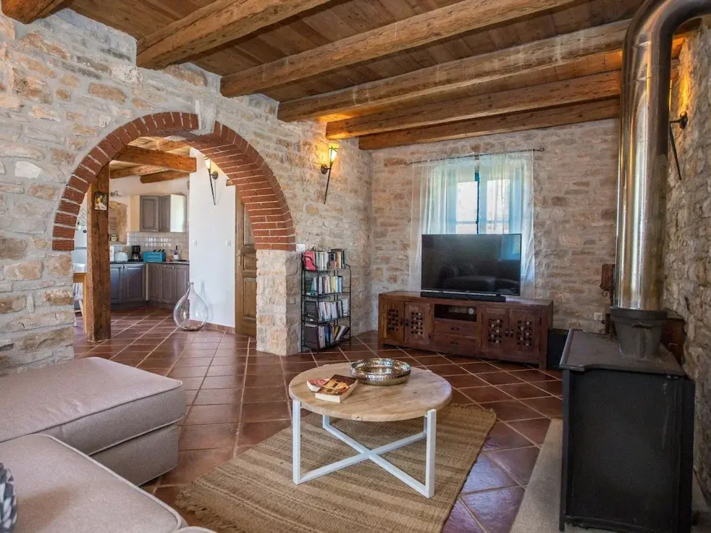 Modern Holiday Home With Pool in Sveti Lovrec Croatia