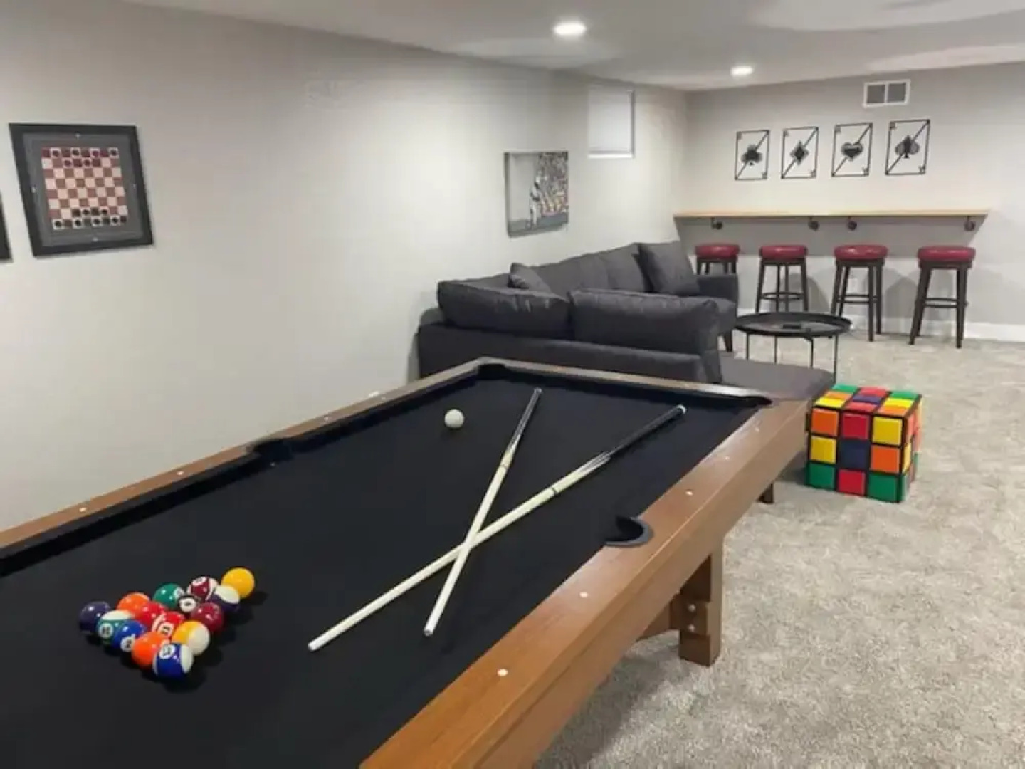 Gorgeous- 4 King Beds Near Den w Large Game Room