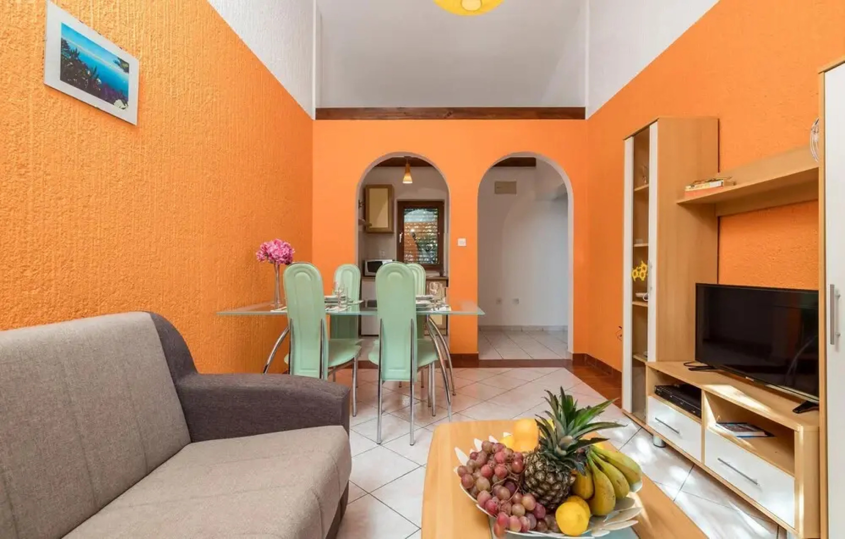 Beautiful Apartment in Baric Draga With 1 Bedrooms and Wifi