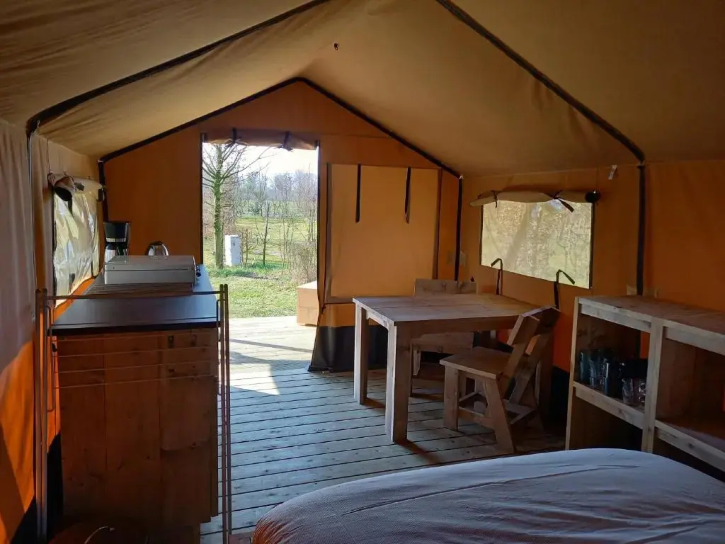 Wellness Camping Stoltenborg Safari Tent 1