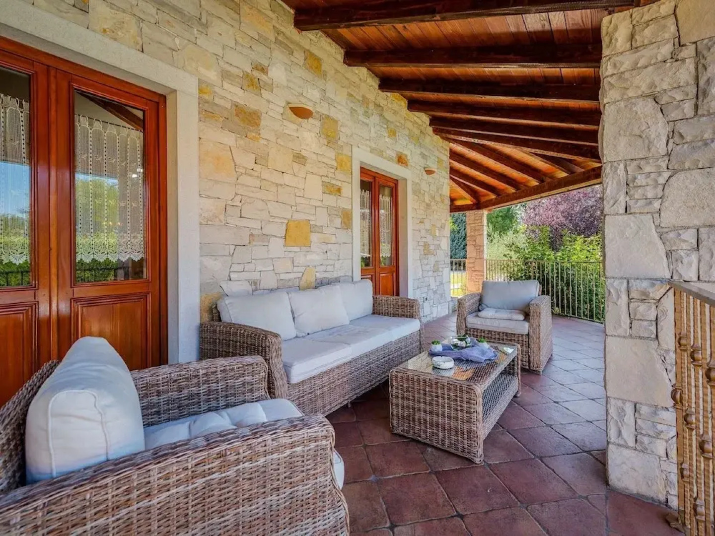 Rustically Furnished Villa With Swimming Pool and Spacious Yard Near Labin