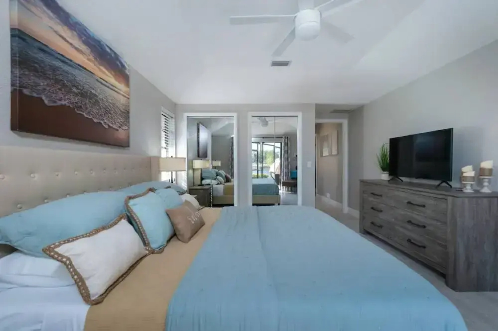 Waterfront Villa With Heated Pool Spa