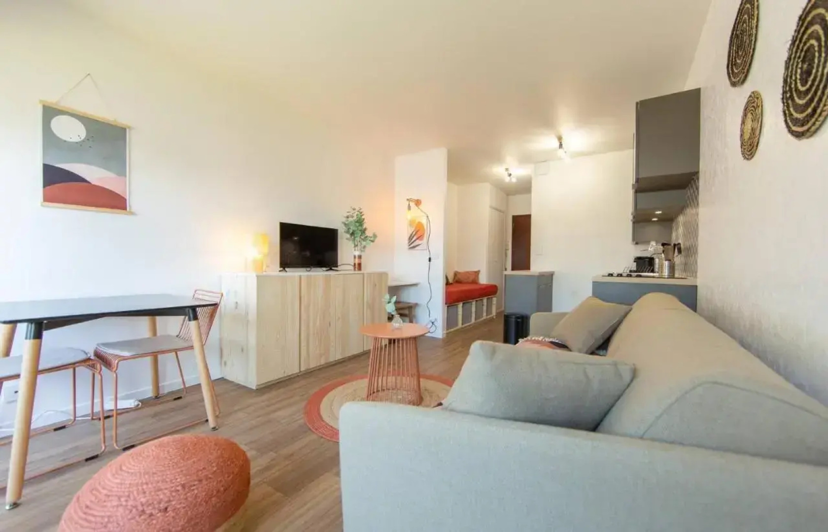 STUDIO DU PORT 30 à ANDERNOS - vue bassin