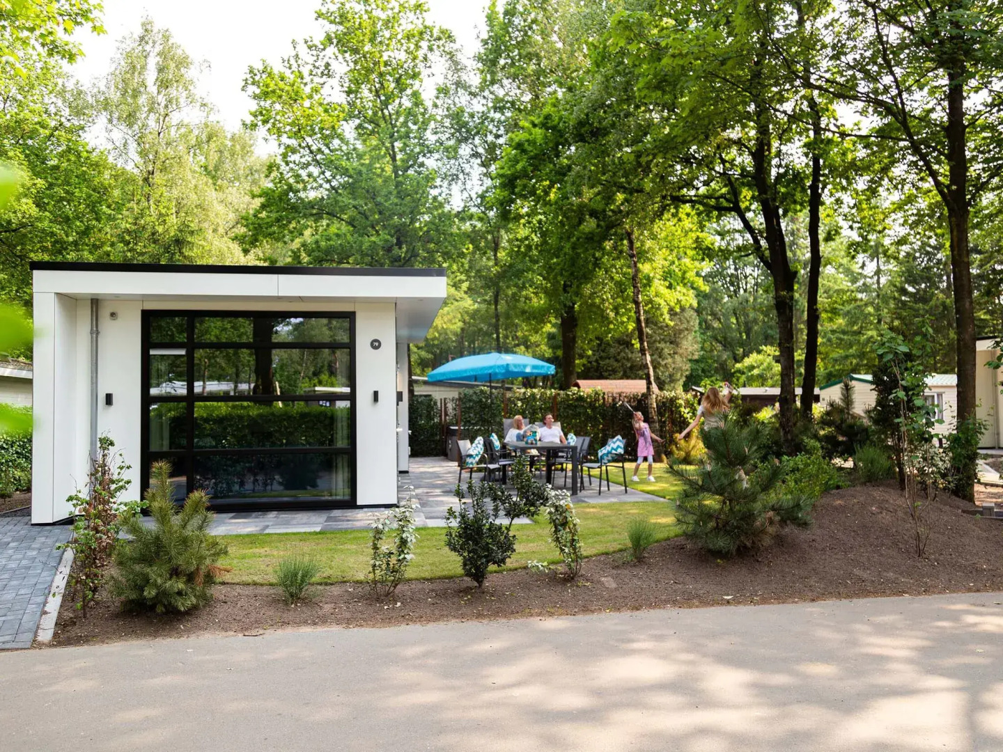 Luxury Chalet With Dishwasher, in a Holiday Park in the Middle of De Veluwe