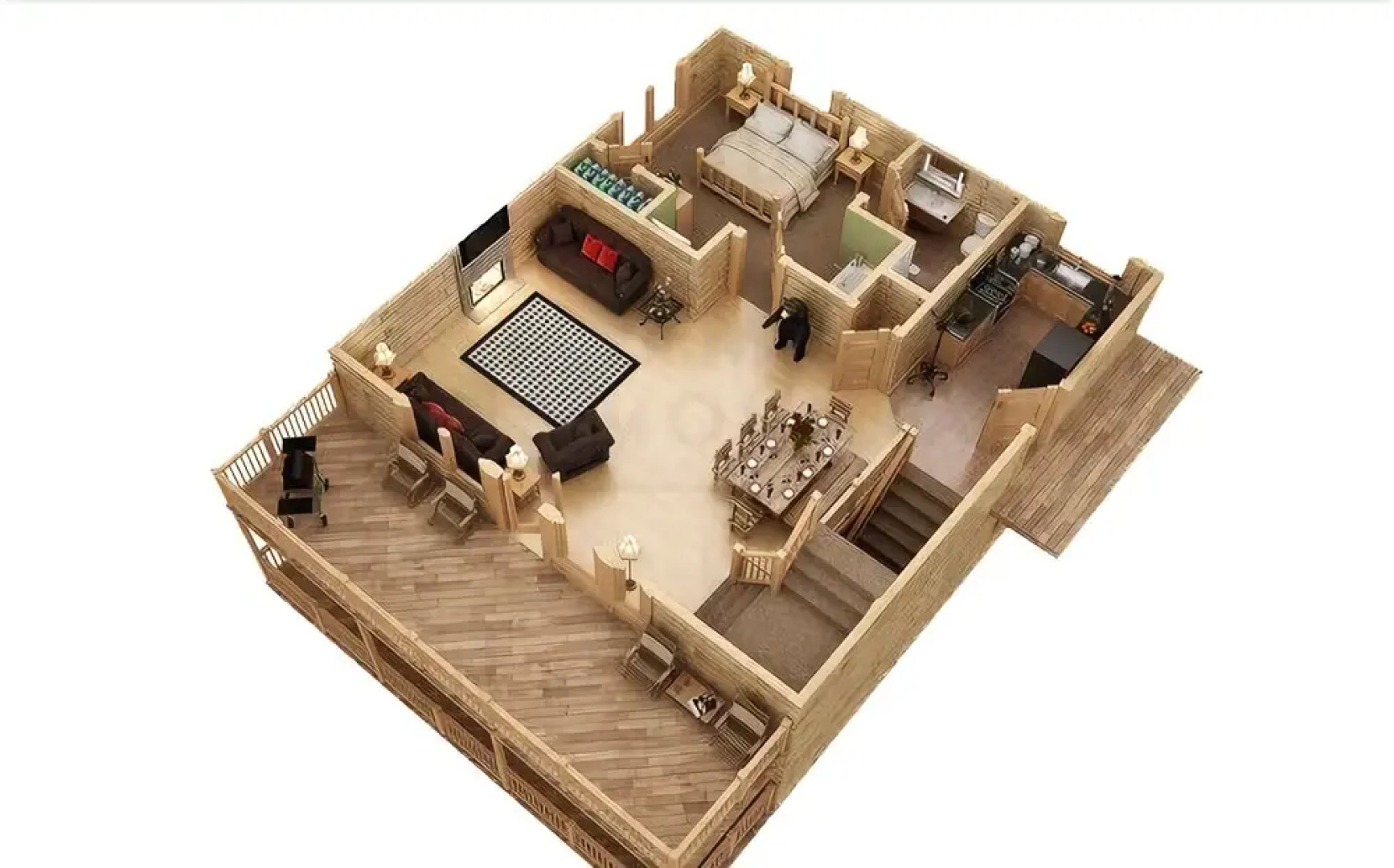 Destinys Heavenly View - Five Bedroom Cabin