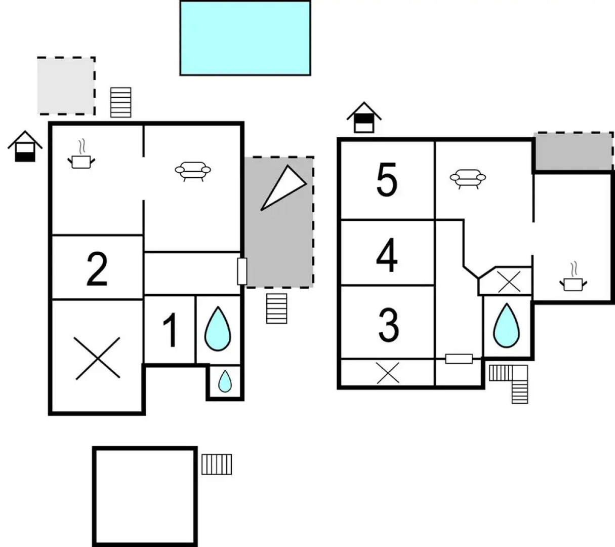 Amazing Home in Nedescina With Wifi and 5 Bedrooms