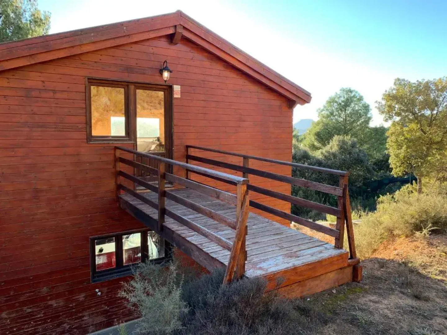 Casa de madera en Alto Tajo