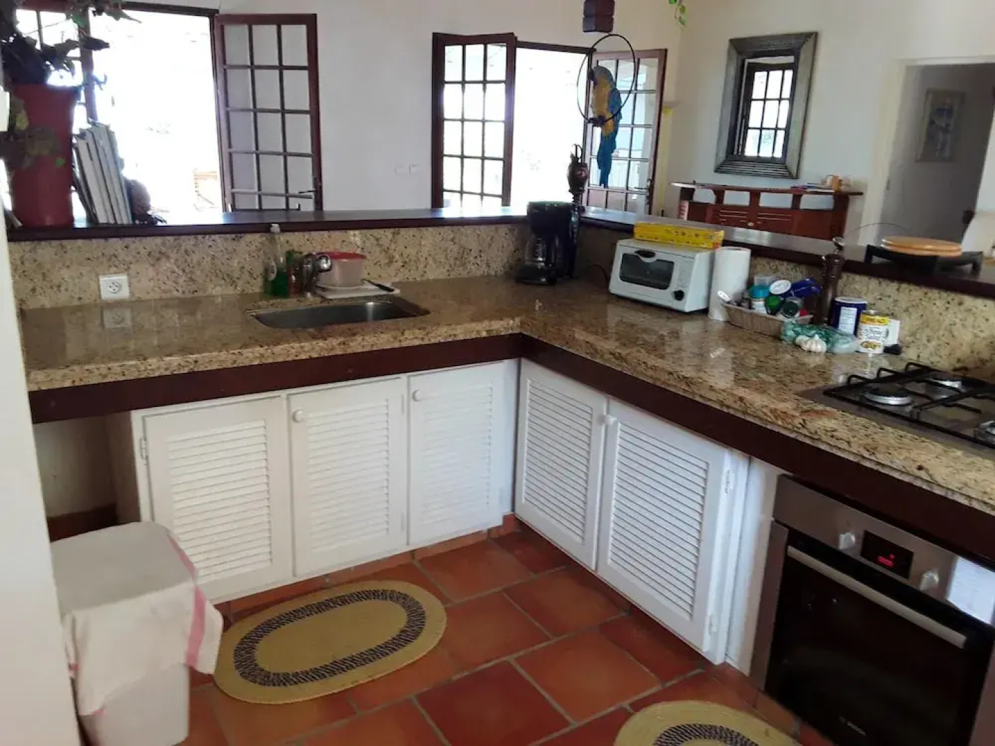 Villa With 3 Bedrooms in Saint Martin, With Wonderful sea View, Private Pool, Enclosed Garden - 2 km From the Beach