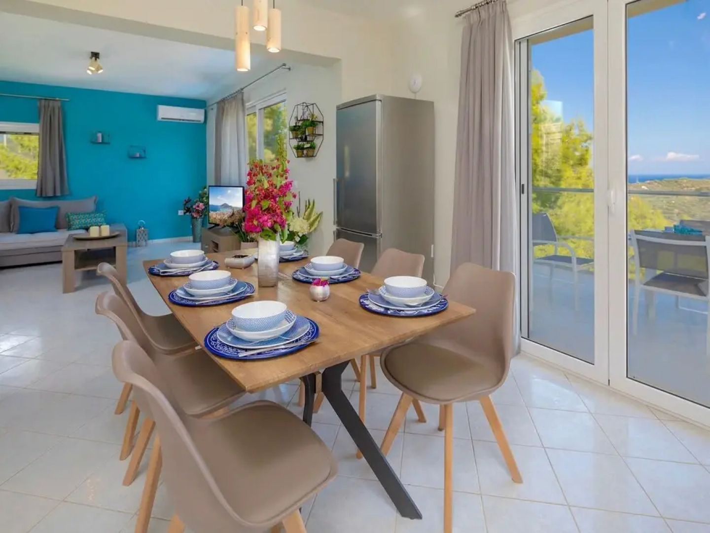 Modern Villa in Volimes with Pool And Parking