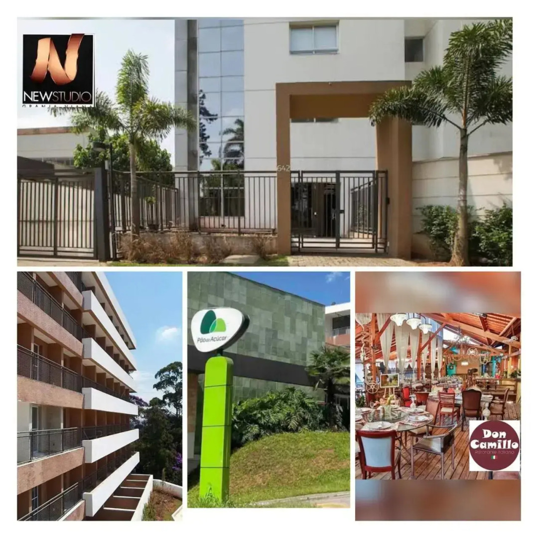 Flat 317 Granja Cotia Wi-Fi equipado e funcional