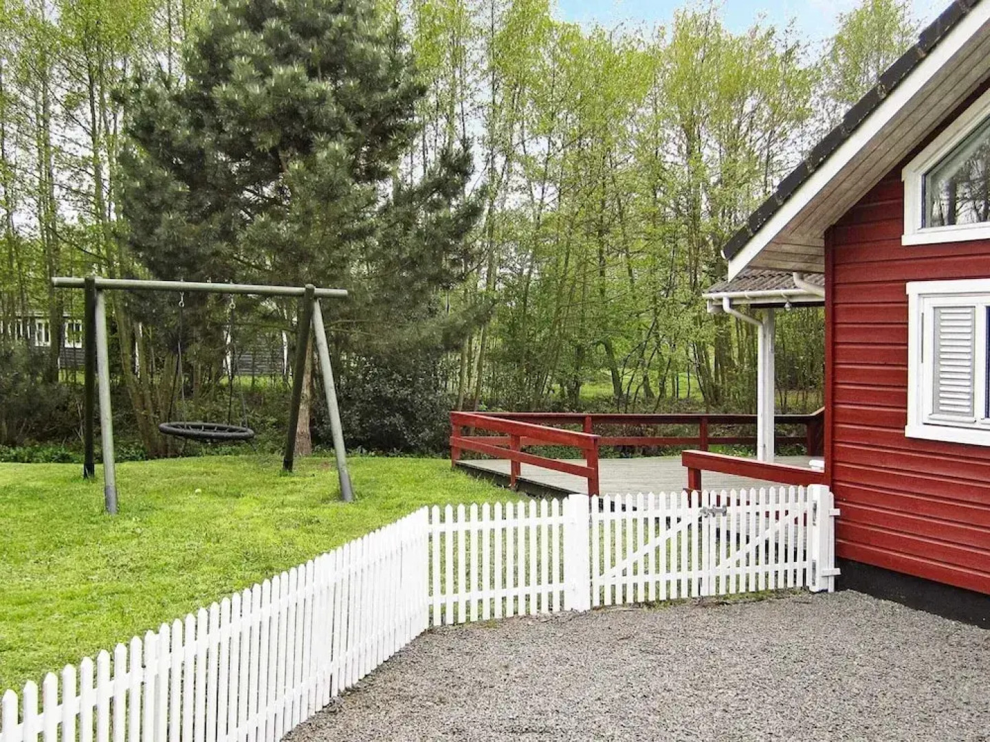 Quaint Holiday Home in Aakirkeby near Stream