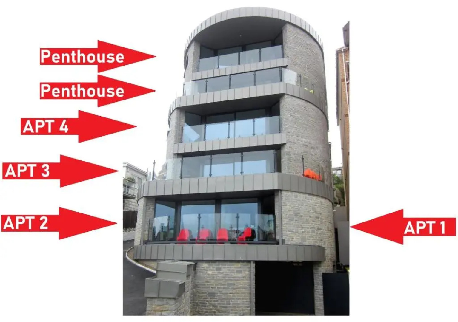 2 The View apartments Ilfracombe - Seafront, Parking, Lift, EV