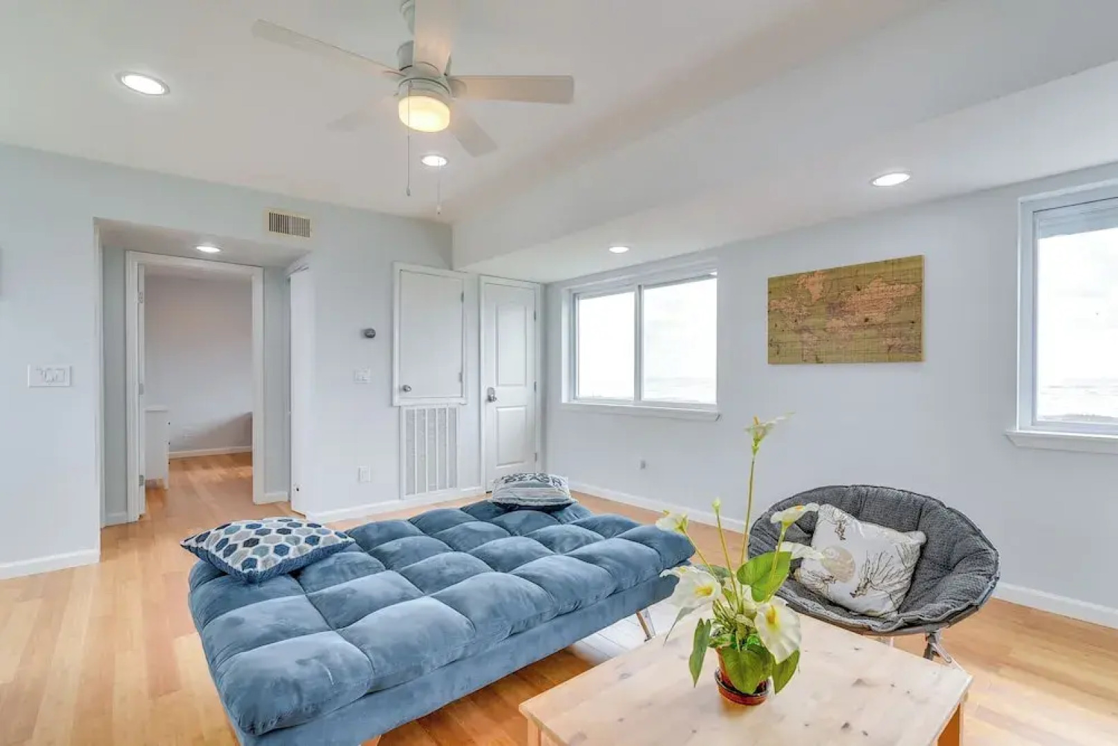 Boardwalk to Beach: Ocean-view Surfside Home!