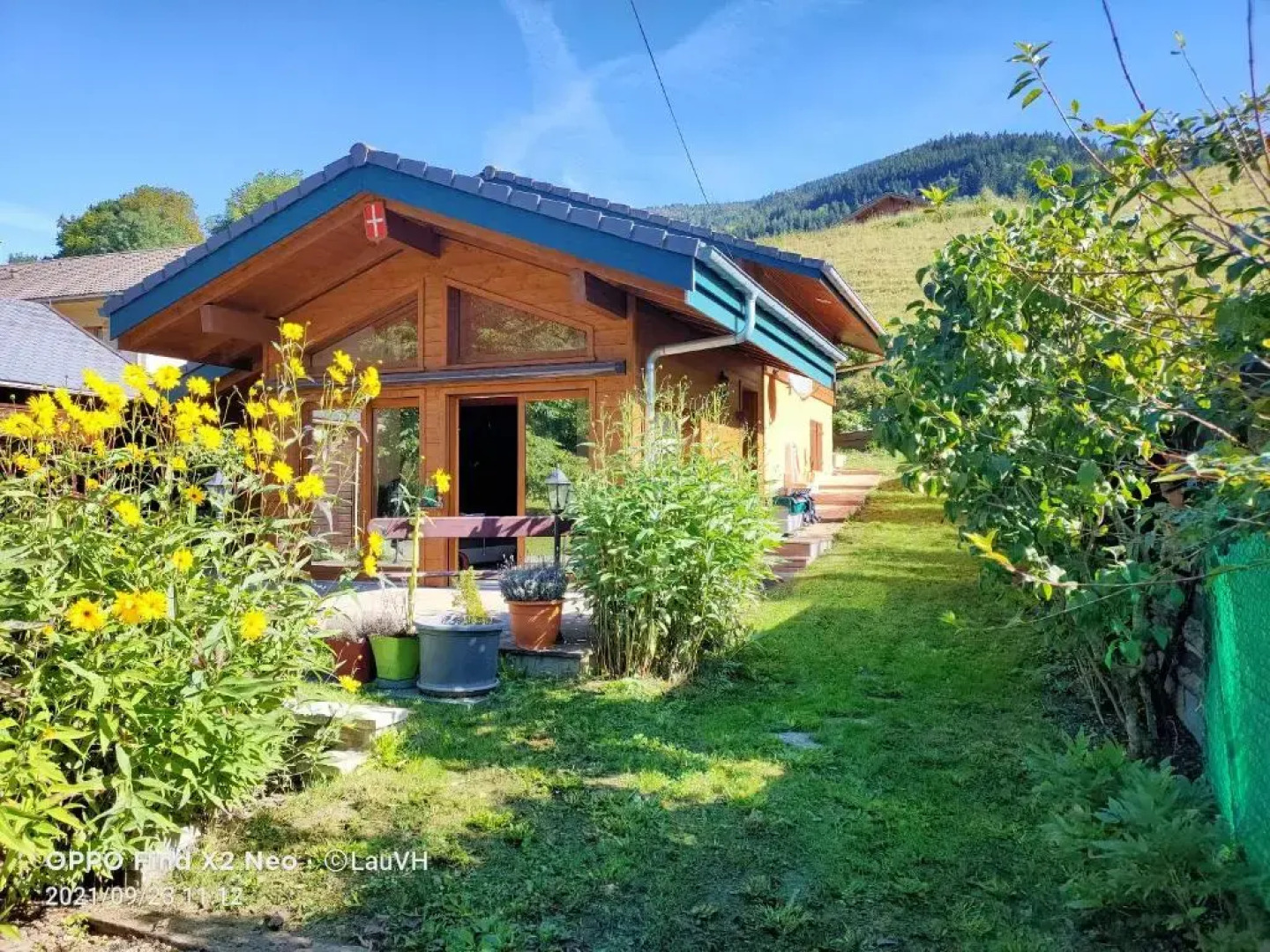 Chalet de 3 chambres avec jacuzzi jardin et wifi a Le Biot a 7 km des pistes