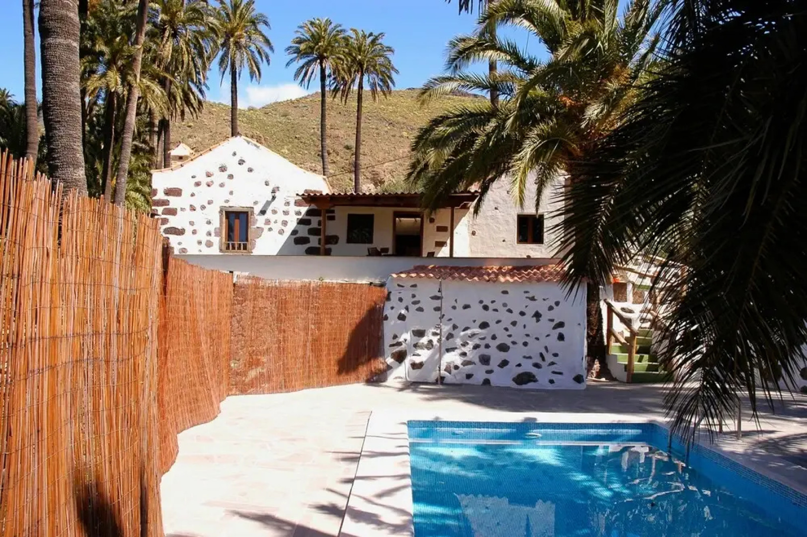 Casa de vacaciones con piscina privada en Santa Lucía