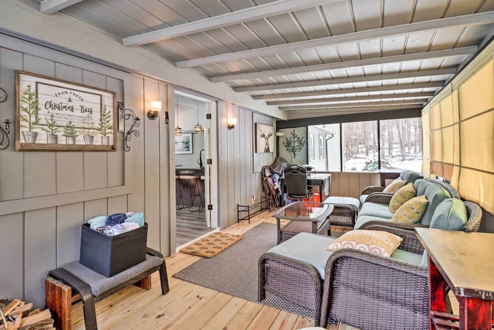 Hot Tub & Fire Pit: Modern Pocono Mountain Home