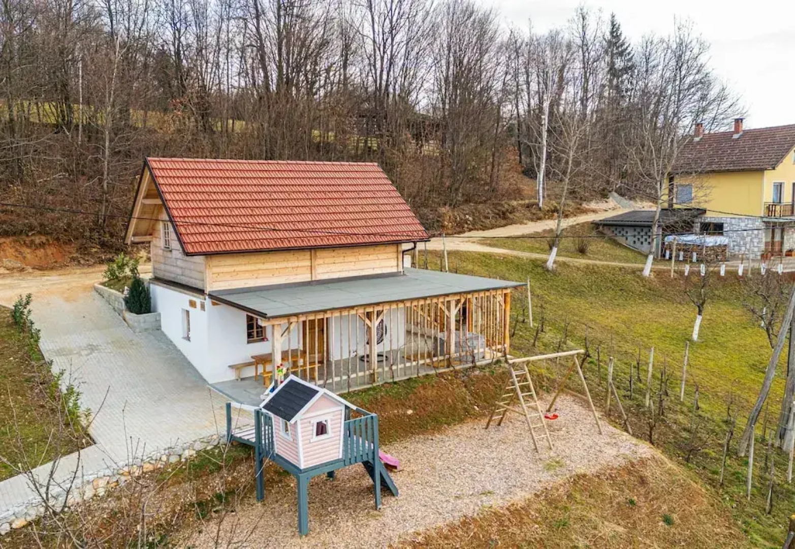 Vineyard Cottage Princess With Sauna