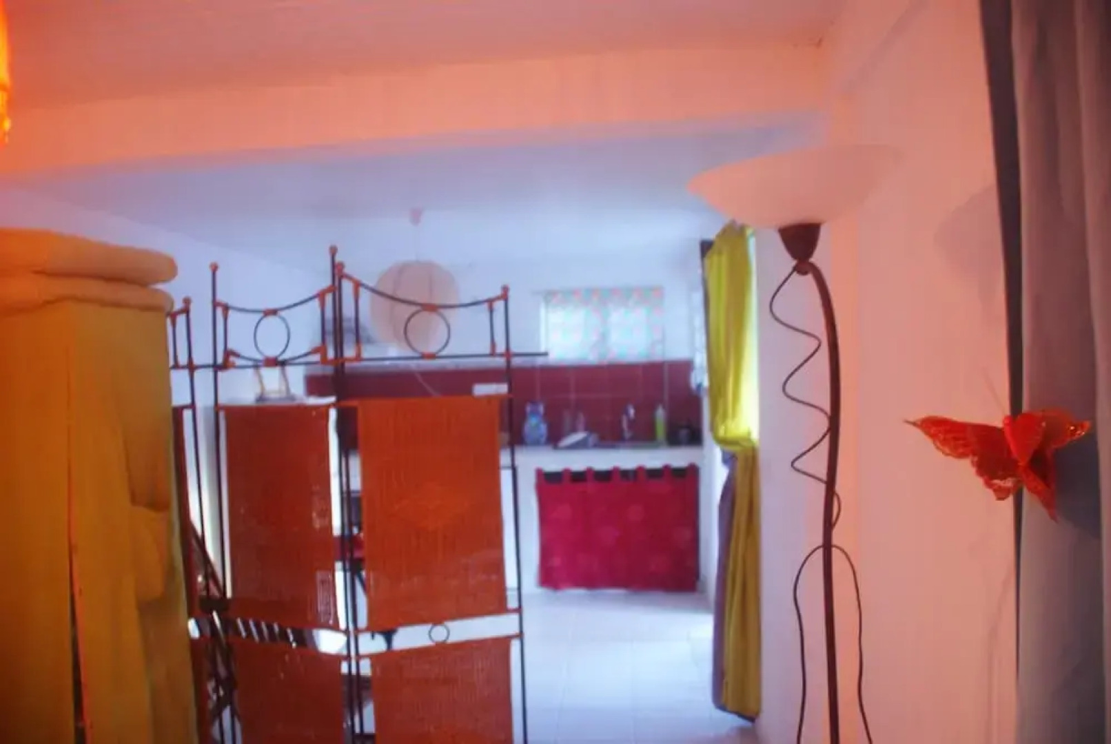 Studio in Fort de France With Wonderful sea View, Furnished Terrace and Wifi Near the Beach